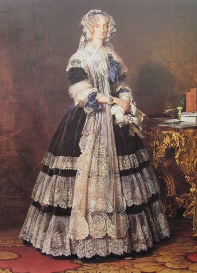 Marie Caroline van Bourbon Salerne door Franz Xaver Winterhalter